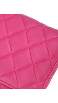 Chanel Wallet On Chain Quilted Flap Bag - Pink
