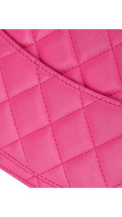 Chanel Wallet On Chain Quilted Flap Bag - Pink