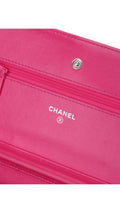 Chanel Wallet On Chain Quilted Flap Bag - Pink