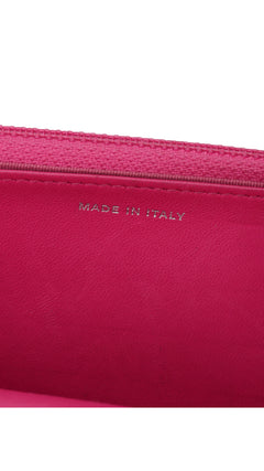 Chanel Wallet On Chain Quilted Flap Bag - Pink