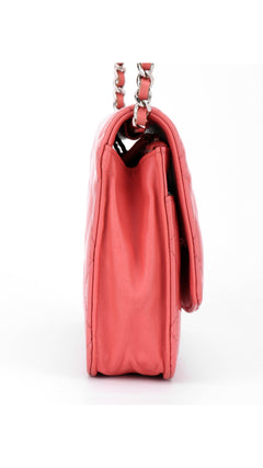 Chanel Wallet On Chain Quilted Flap Bag - Pink
