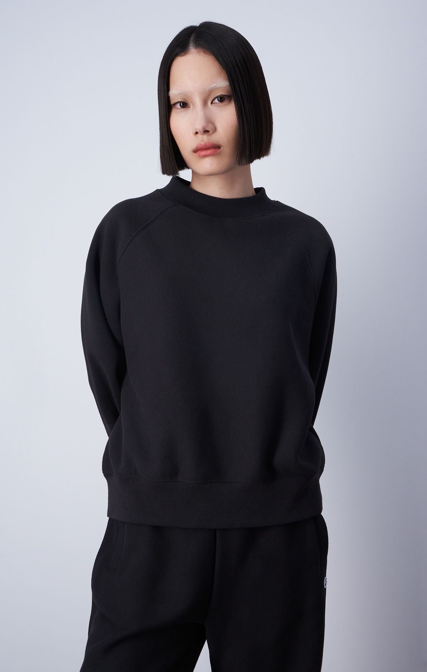 Crewneck Sweatshirt I - Black