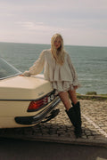 Coco Skirt Shorts - Pearl