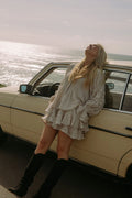 Coco Skirt Shorts - Pearl