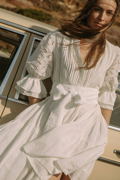 Coco Short Dress - Offwhite