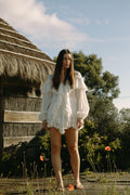 Frill Blouse - Offwhite