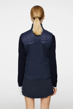 Holma Quilt Hybrid Vest - Jl Navy