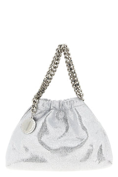 Falabella Mini Drawstring Bag - Silver W/Palladium Color Chain
