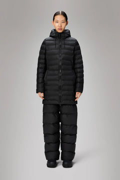 Lohja Long Puffer Curve Jacket W3T3 - Black
