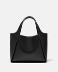 Logo Crossbody Tote Bag - Black