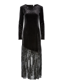 Yastera Ls Long Dress - Black