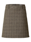 Sille Ula Short Hw Skirt - Delicioso Checks