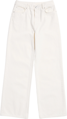 W Wide Jeans - Ecru