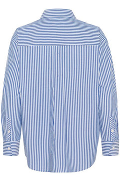 ParinazPW SH - Amparo Blue Stripe