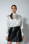 Dina Blouse - Silver