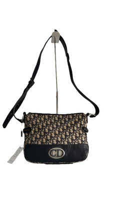 Dior CD Monogram Shoulder Bag - Black