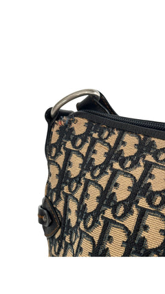 Dior CD Monogram Shoulder Bag - Black