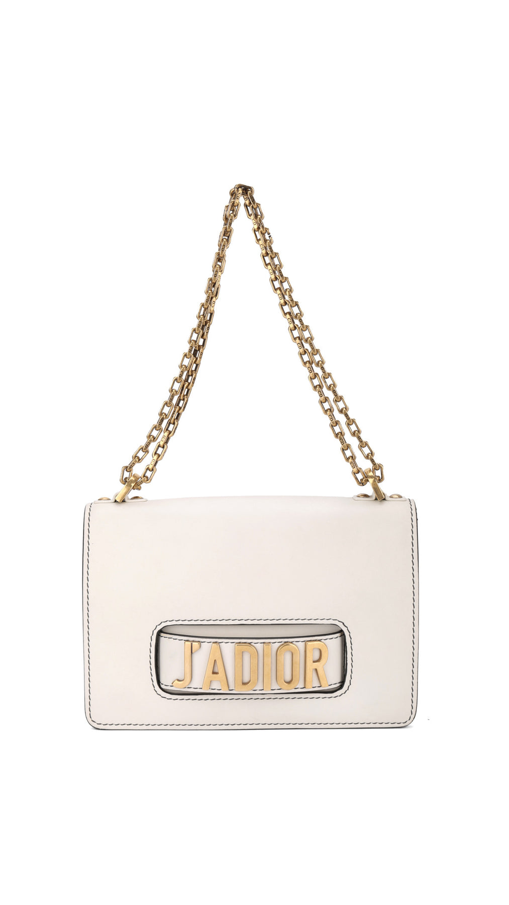Dior J’Adior Flap Bag - White