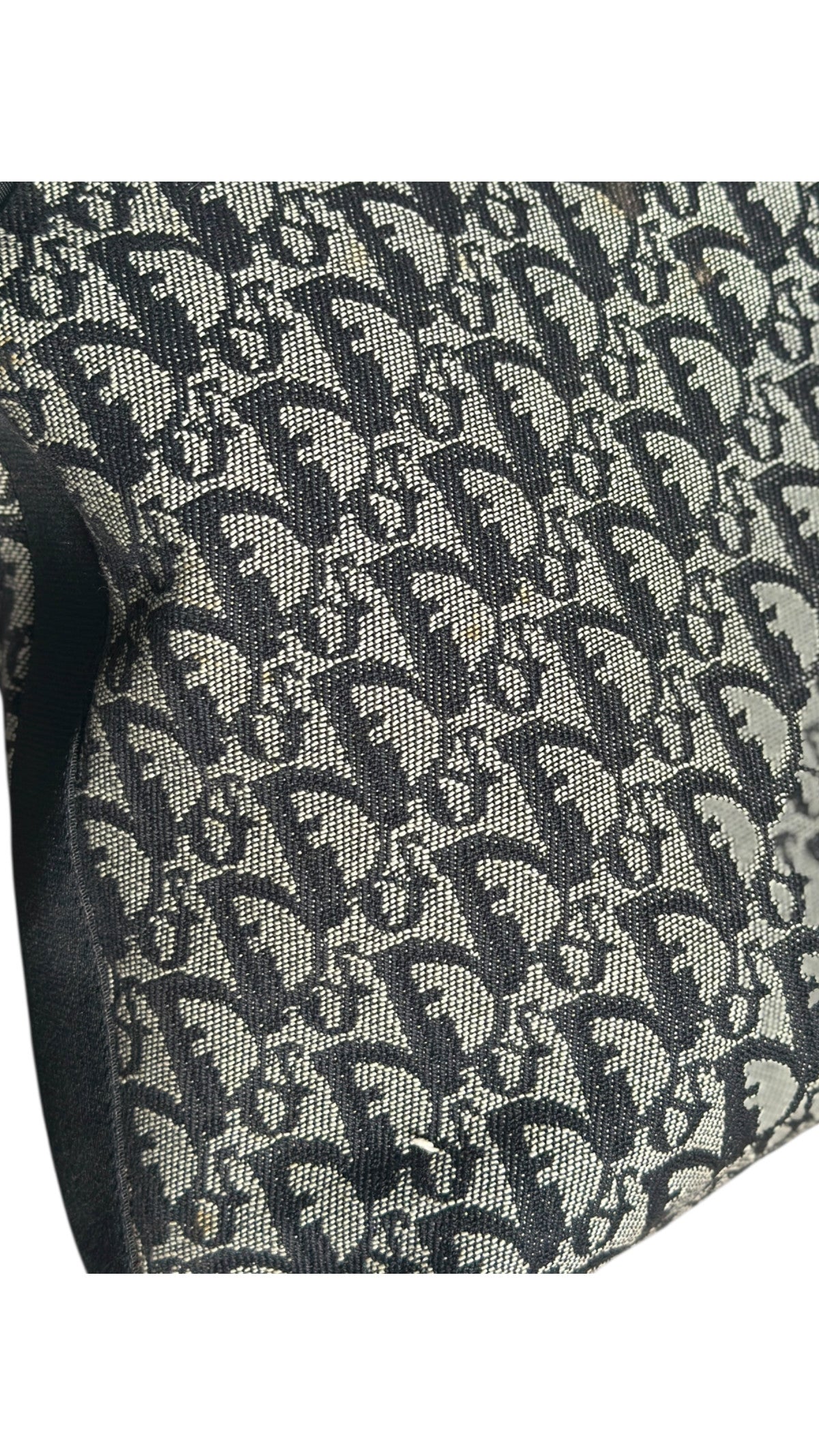 Dior Monogram Crossbody Bag - Black