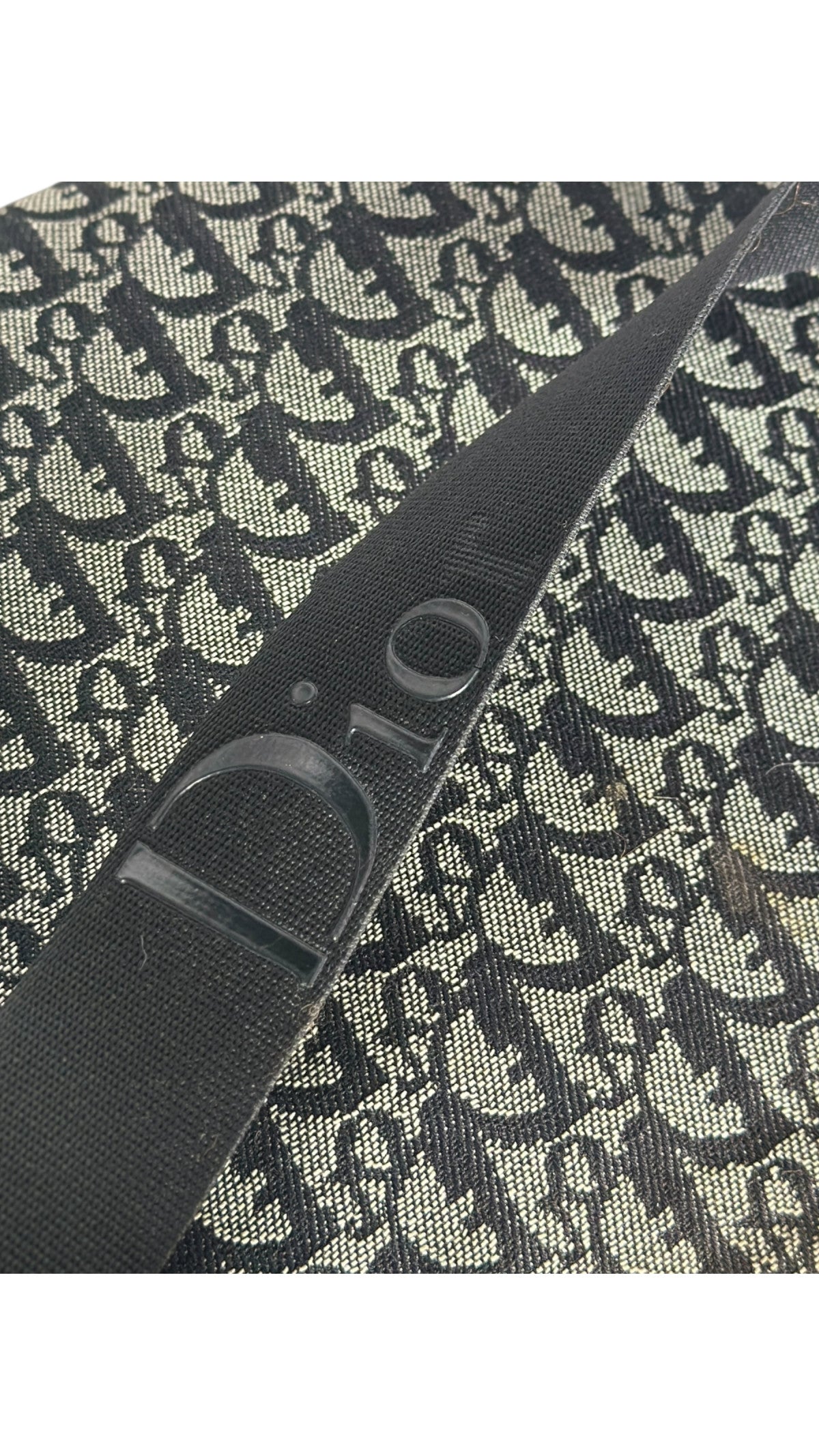 Dior Monogram Crossbody Bag - Black