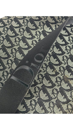 Dior Monogram Crossbody Bag - Black