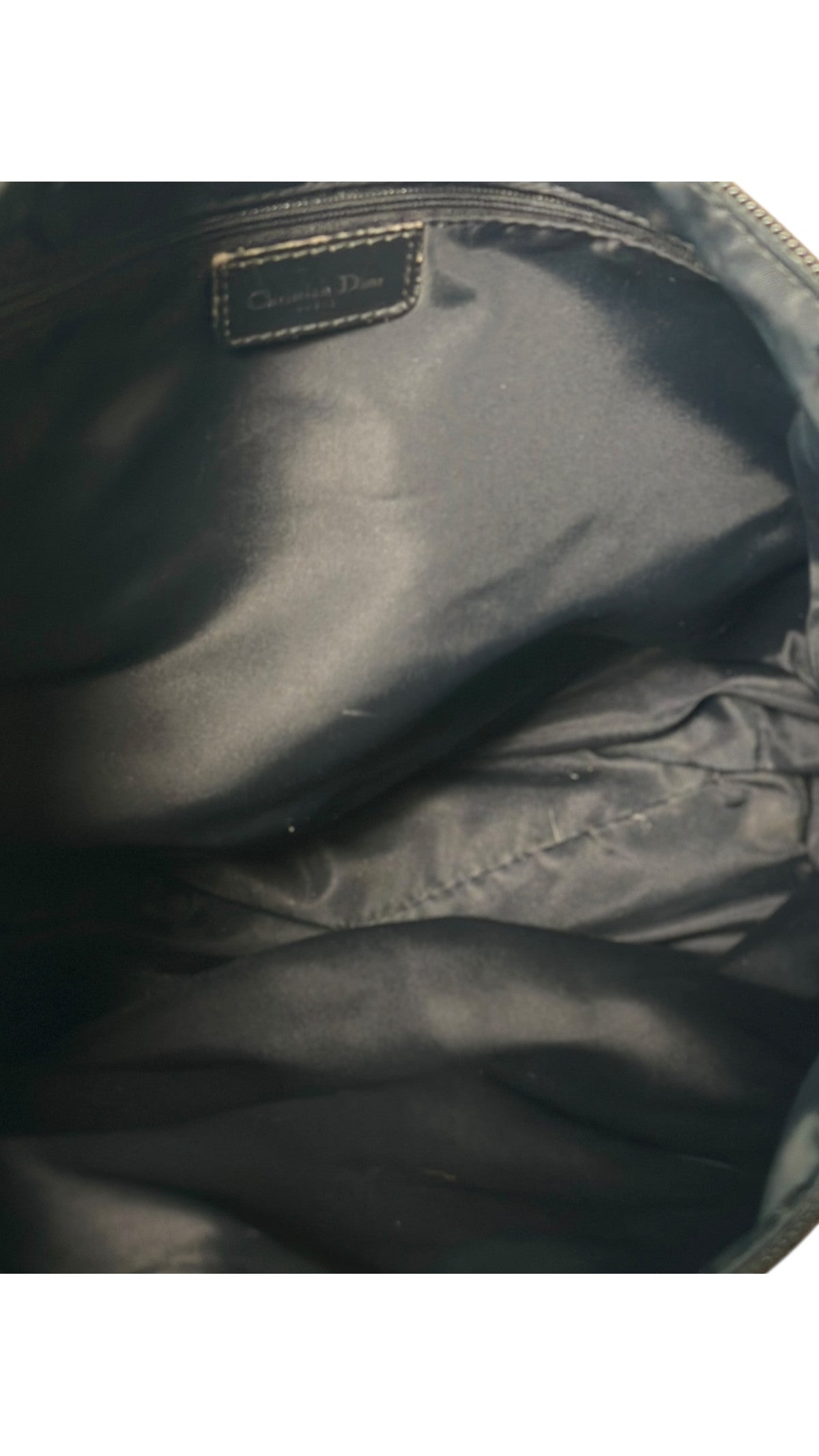 Dior Monogram Crossbody Bag - Black