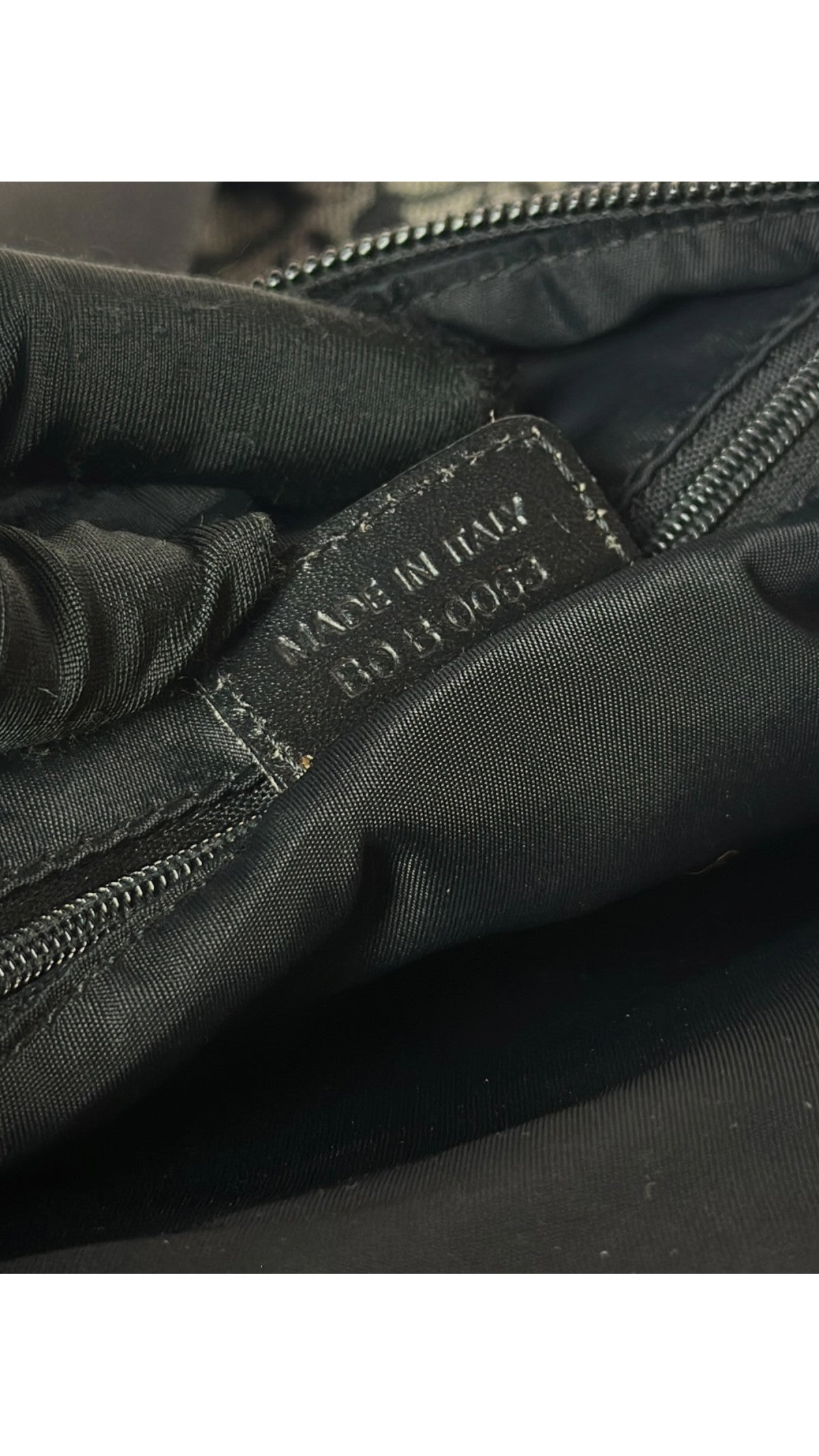 Dior Monogram Crossbody Bag - Black