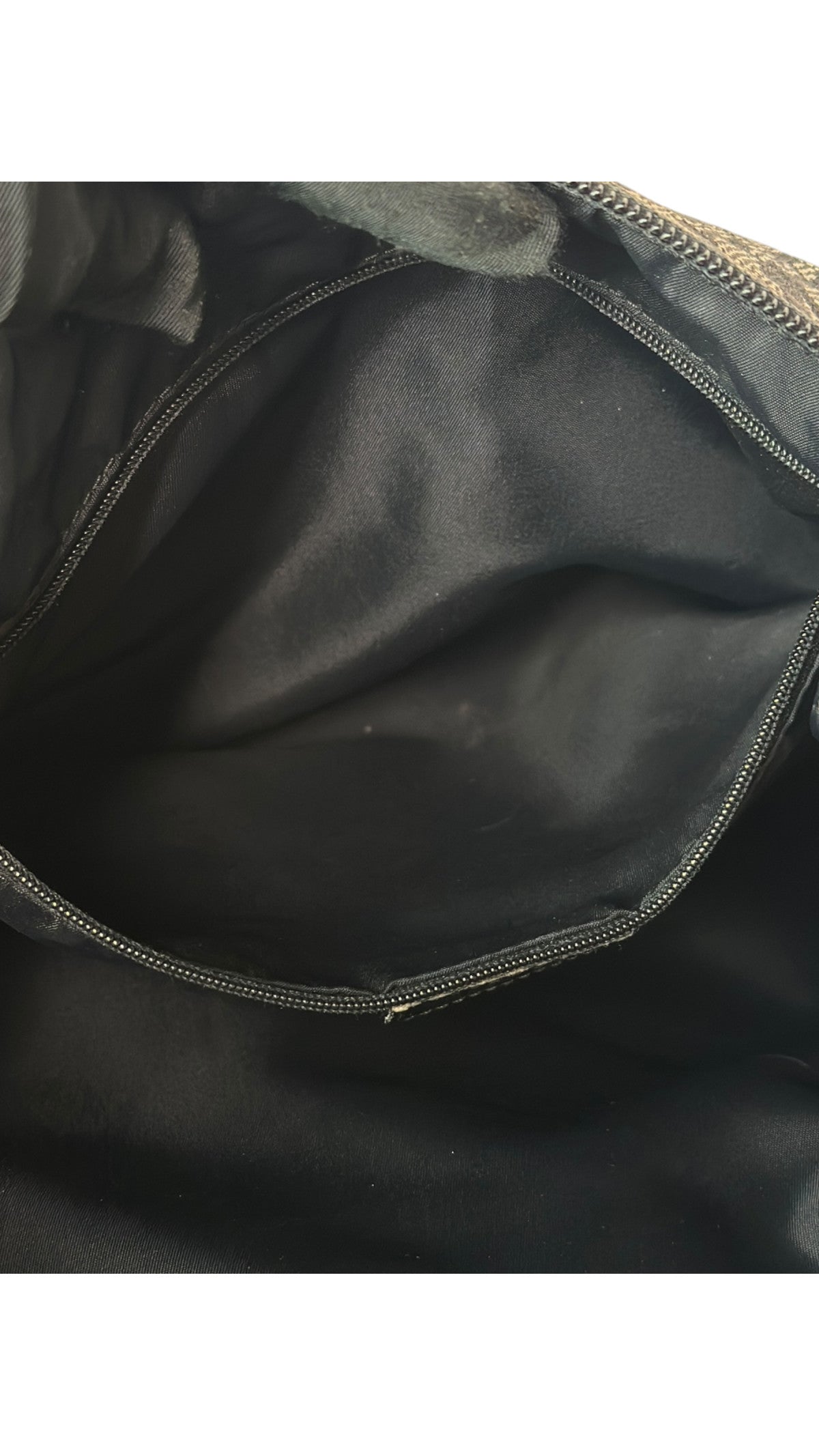 Dior Monogram Crossbody Bag - Black