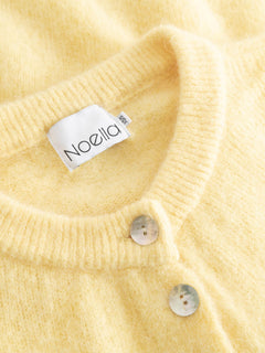 Kae Knit Cardigan - Light Yellow