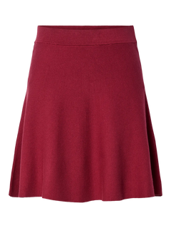 Yasfonny Hw Knit Skirt - Tibetan Red