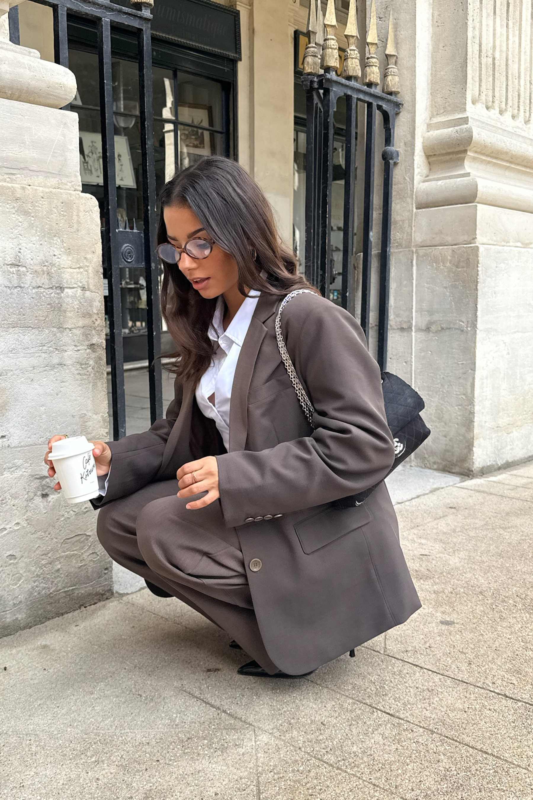 Signatureic Blazer - Dark Brown