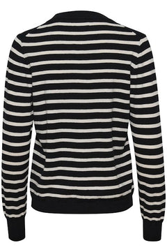 GertiePW PU - Black Stripe