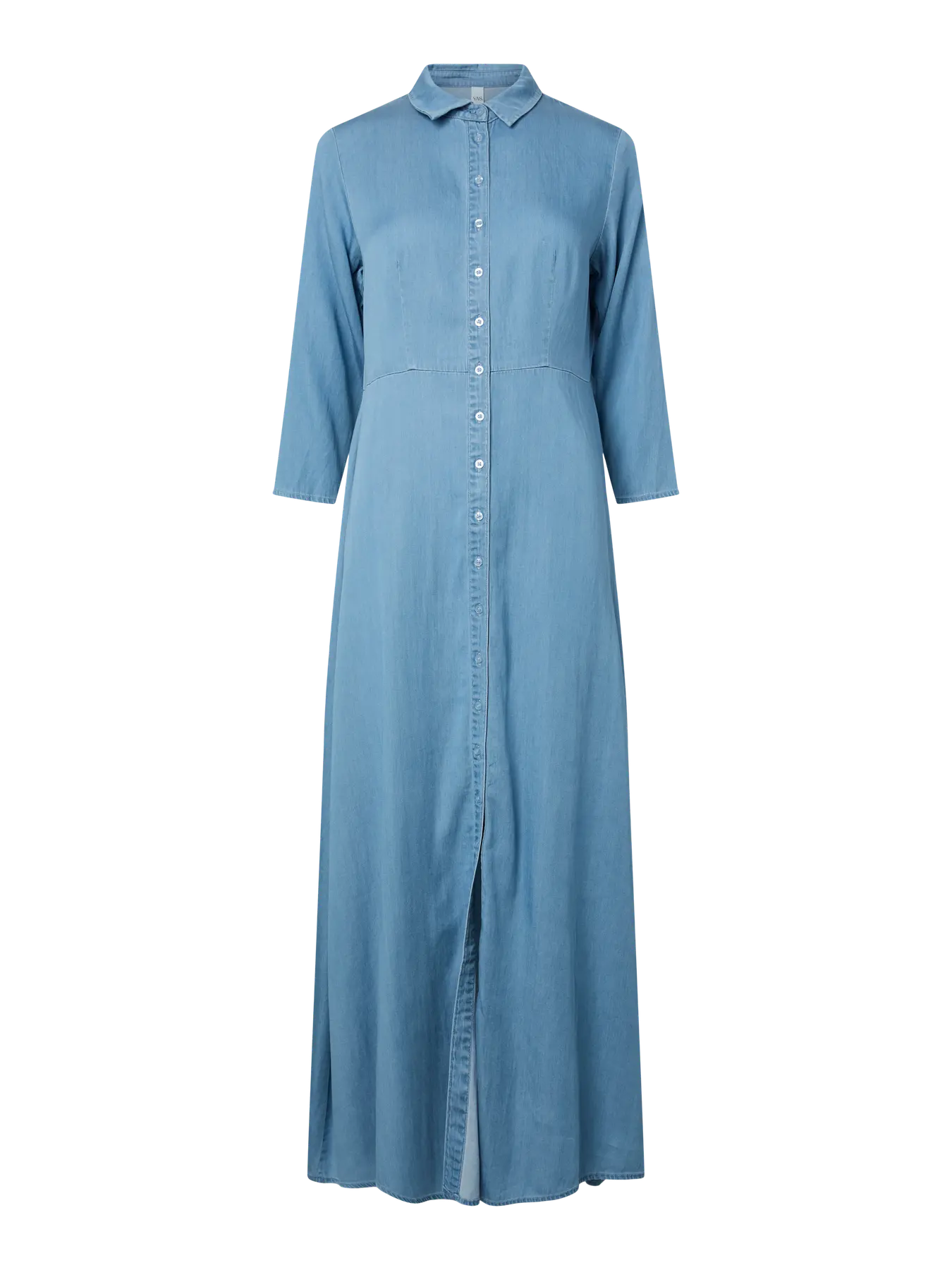 Yassavanna 3/4 Long Chambray Dress - Ex - Skyway