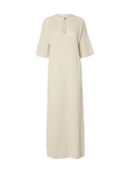 Ivy 2/4 Knit Structure Dress - Birch
