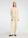 Alice Hw Wide Long Ecru Jeans Noos - Ecru
