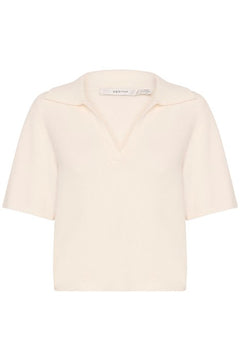 GZalpha Ss Polo Pullover - Ivory