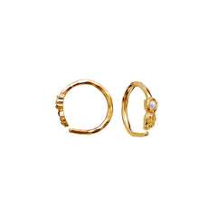 Florus Earrings - Gold