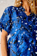 Alaska Aya Dress - Blue/Black