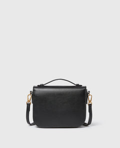 Logo Messenger Crossbody Bag - Black