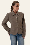 Millieic Blazer - Brown Checks
