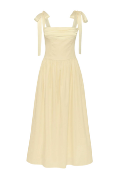 Elsa Maxi Dress - Butter Yellow