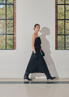 Sculpted Tube Dress - Black
