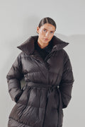Dakota Down Coat - Dark Brown