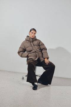 Besseggen Down Jacket - Taupe