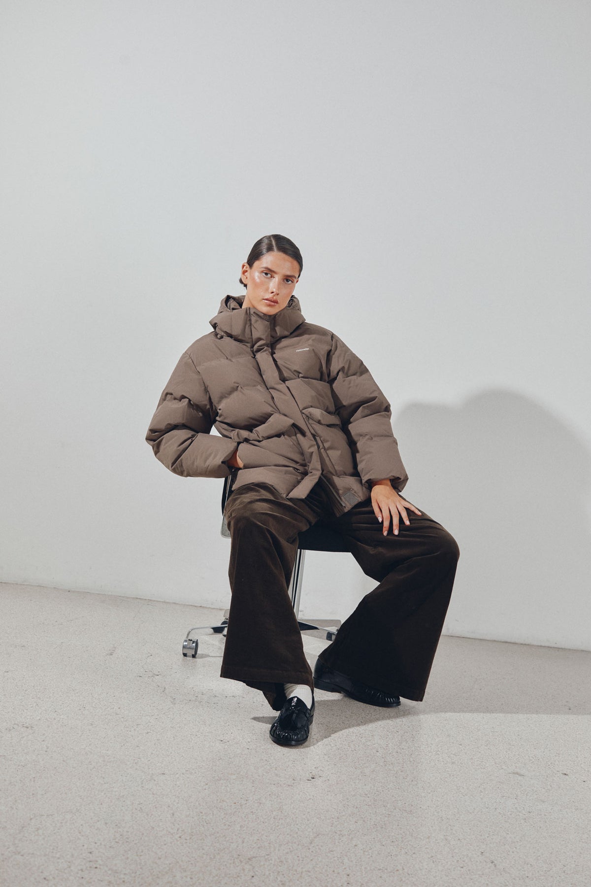 Besseggen Down Jacket - Taupe