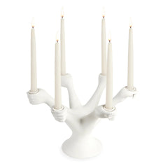 Eve Candelabra - White