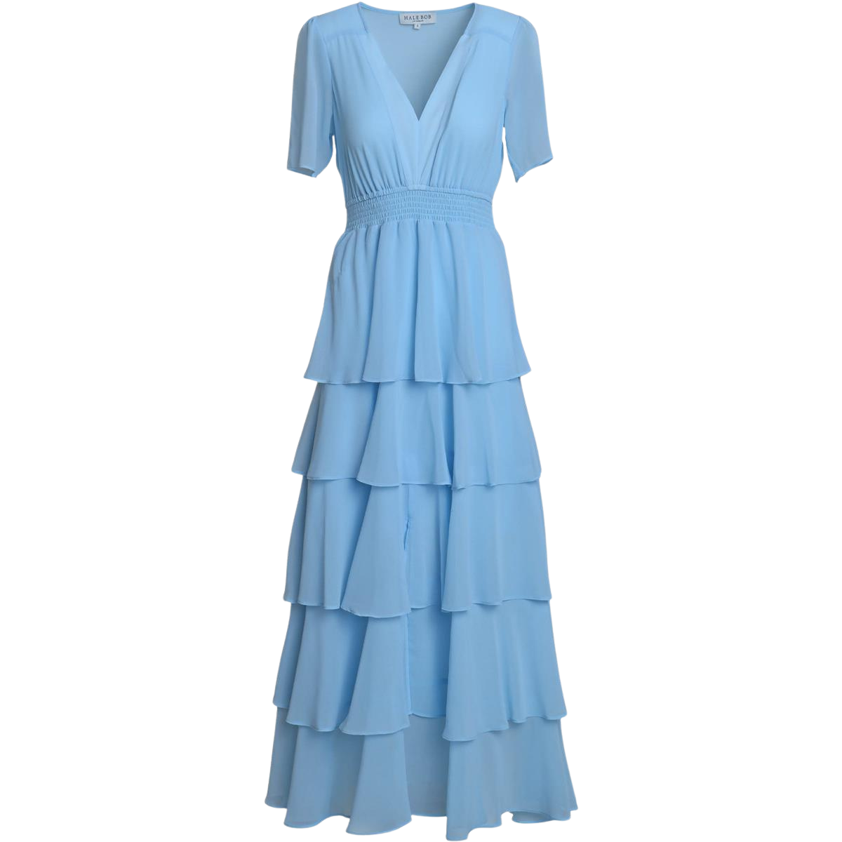 Imogene Solid Dress - Blue