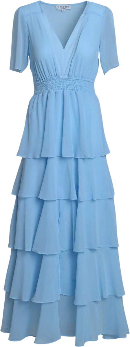 Imogene Solid Dress - Blue