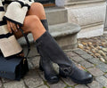 Tamera Long Vintage - Black Matte