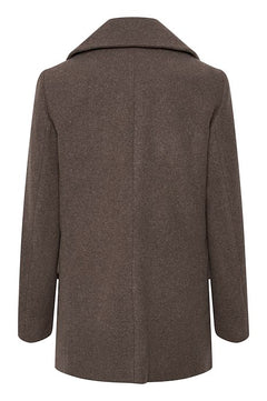 PerryIW Sailor Coat - Mocha Grey Melange